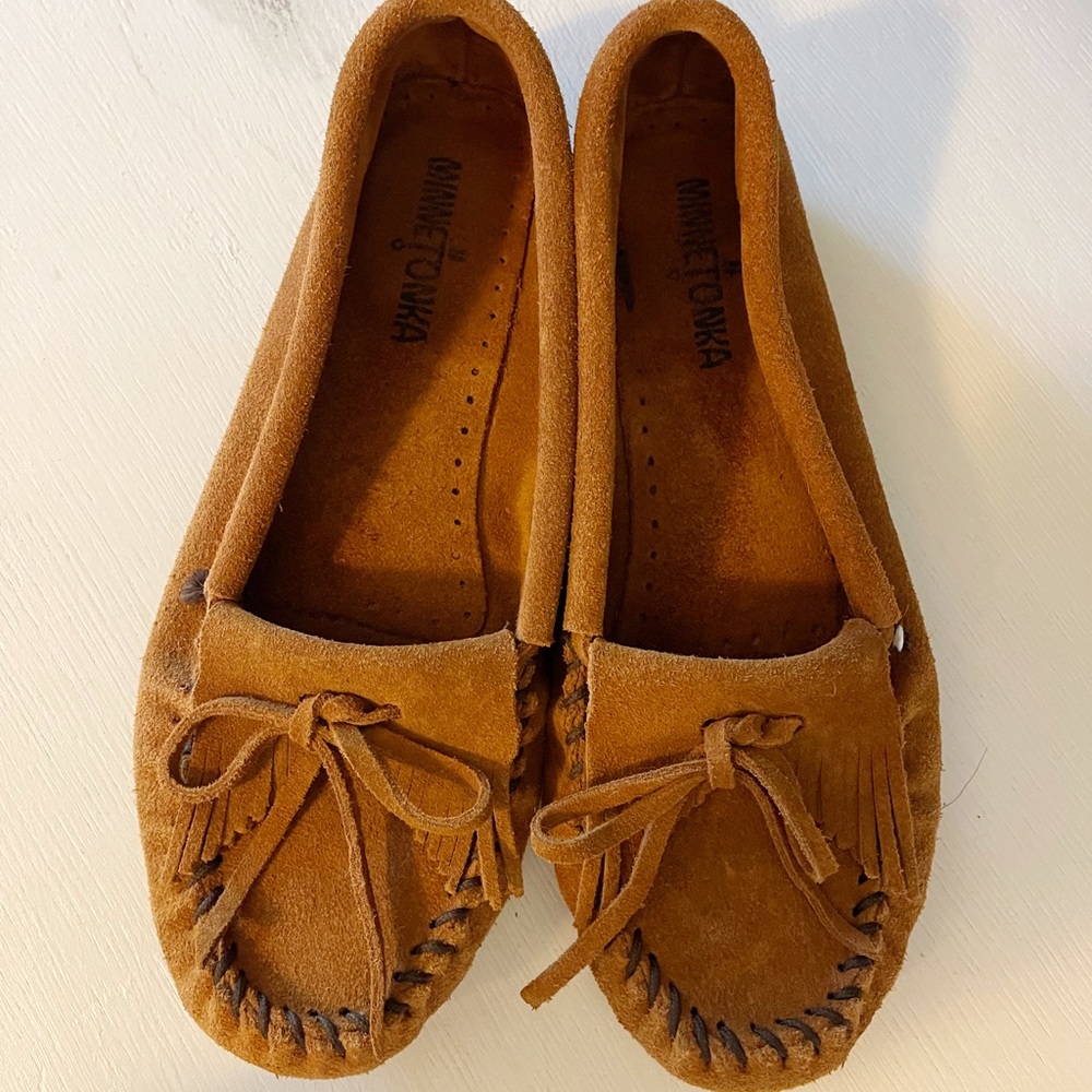 Minnetonka Women’s Kilty Moccasins